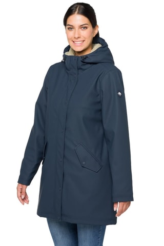 Parka à capuche Karen - Bleu