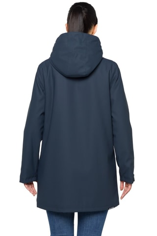 Parka à capuche Karen - Bleu