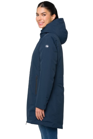 Parka à capuche Anouk - Bleu
