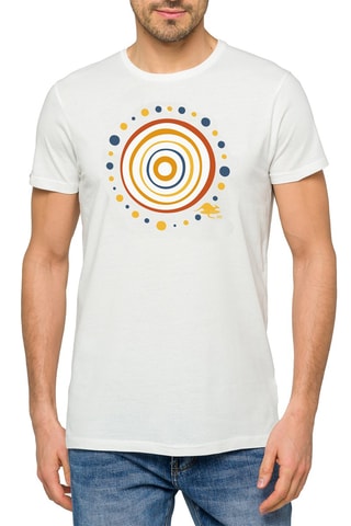 T-shirt Aboriginal - Blanc