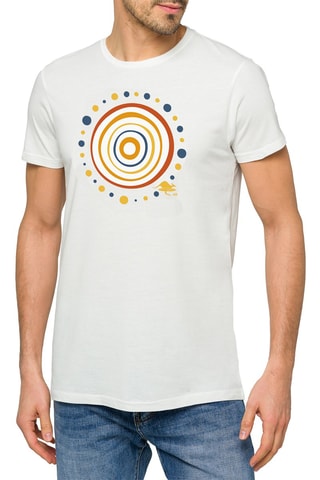 T-shirt Aboriginal - Blanc