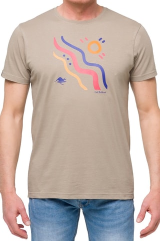 T-shirt regular Outback - Beige