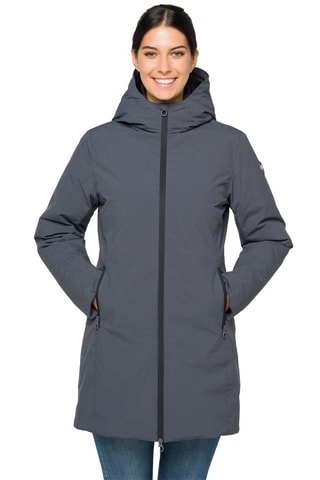 Parka regular à capuche - Gris