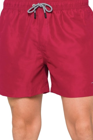 Short de bain Kandara - Blanc et rouge
