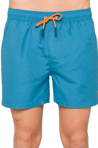 Short de bain Kandara - Bleu et orange