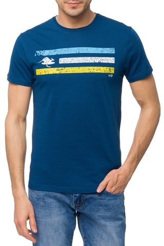 T-shirt California - Bleu