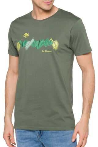 T-shirt regular Aloha - Vert