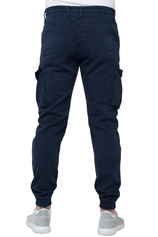 Pantalon cargo - Bleu marine