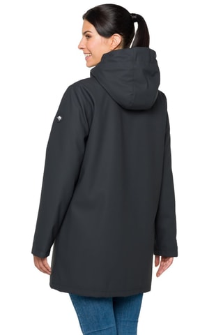 Parka regular à capuche Karen - Beige et gris