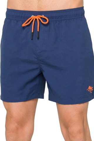 Short de bain Kandara - Bleu et orange