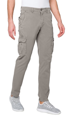 Pantalon cargo - Gris clair
