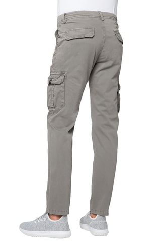 Pantalon cargo - Gris clair