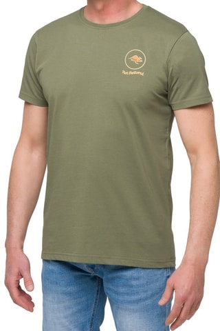 T-shirt Flame - Vert