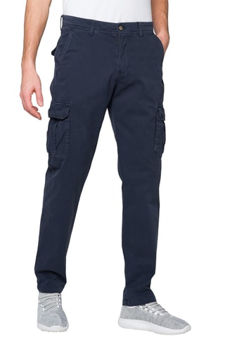 Pantalon cargo - Bleu marine
