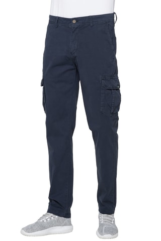 Pantalon cargo - Bleu marine