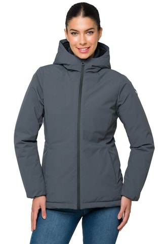 Doudoune à capuche Millaa - Noir et gris