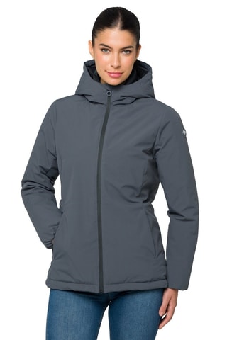 Doudoune à capuche Millaa - Noir et gris