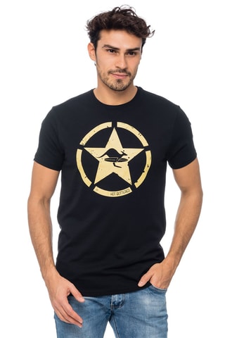 T-shirt regular Goldenbreed - Noir