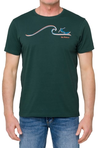 T-shirt regular Tamahee - Vert foncé