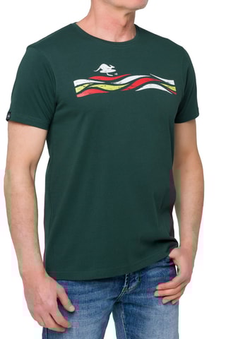 T-shirt regular Twister - Vert foncé