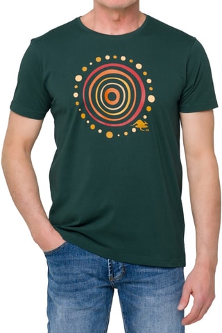 T-shirt regular Aboriginal - Vert foncé
