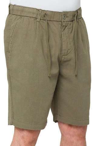 Bermuda regular en lin Sandbar - Kaki