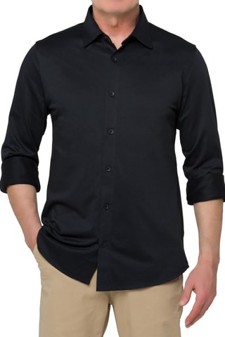 Chemise regular Banggai - Noir