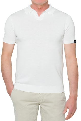 Polo regular Mustang - Blanc