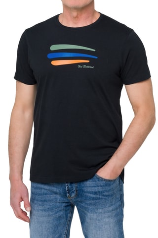 T-shirt regular Balian - Noir