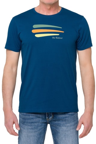 T-shirt regular Balian - Bleu