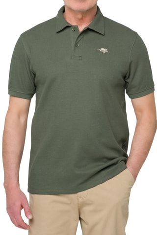 Polo regular Kitami - Beige et kaki