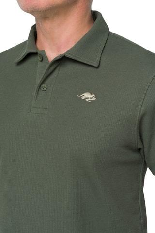 Polo regular Kitami - Beige et kaki