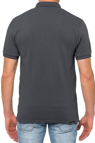 Polo regular Stoney - Bleu et gris