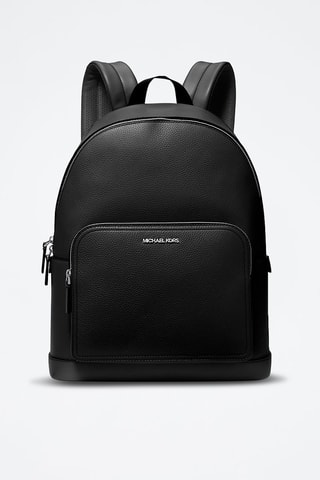 Sac à dos en cuir Cooper - Noir