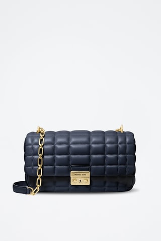 Bolso de piel - Azul marino