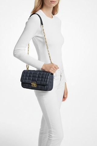 Bolso de piel - Azul marino