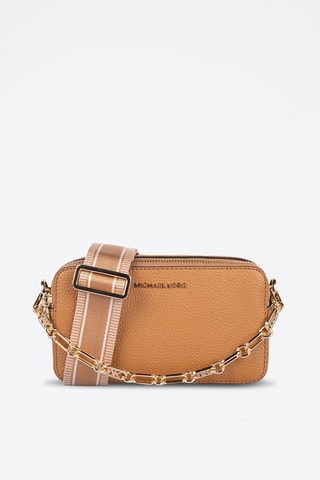 Sac bandoulière en cuir - Camel