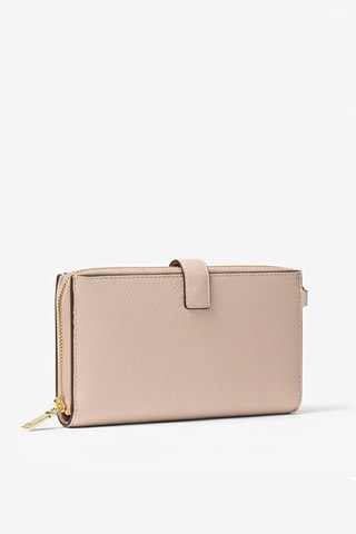 Pochette en cuir - Beige