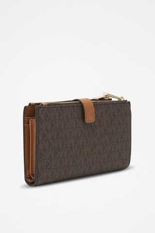 Porte-cartes en cuir - Marron