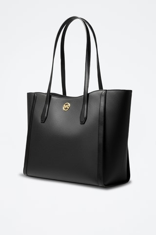 Cabas en cuir - Noir