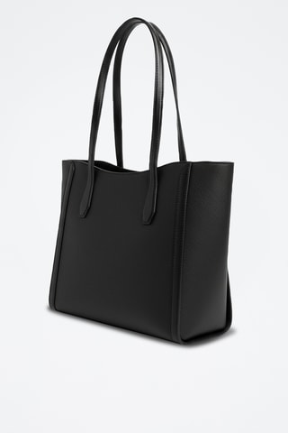 Cabas en cuir - Noir