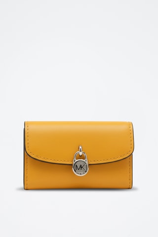 Portefeuille en cuir - Orange