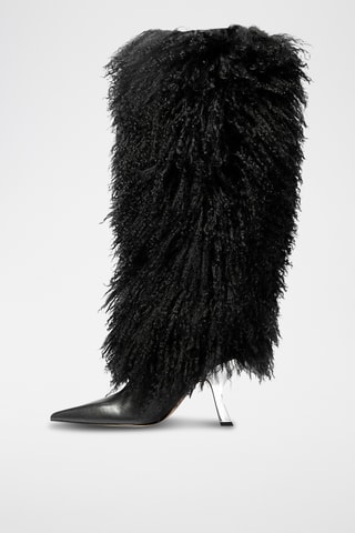 Bottes en cuir - Noir