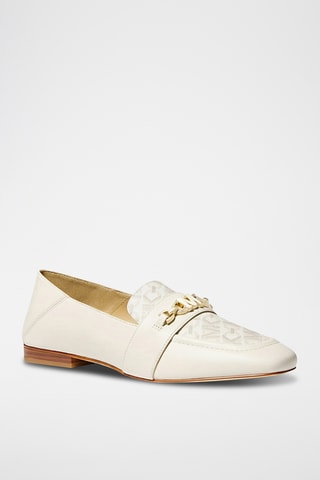 Mocassins en cuir de mouton - Beige