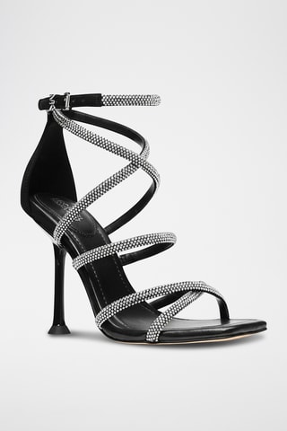 Sandales à talons - Noir