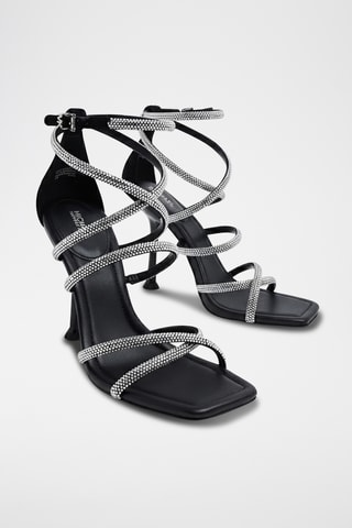 Sandales à talons - Noir