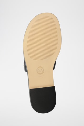 Mules en cuir - Noir