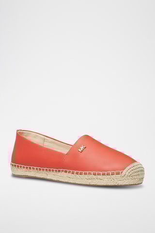 Espadrilles en cuir - Orange