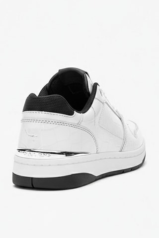 Baskets en cuir - Argenté