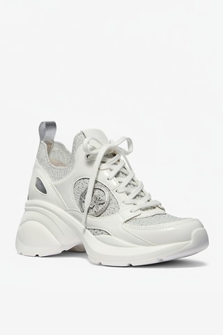 Baskets compensées - Blanc